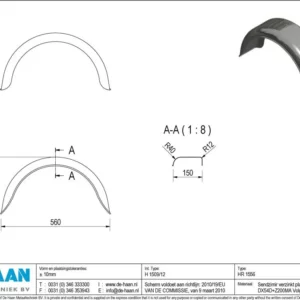 Einachskotflügel DE HAAN HR 1556 Anhänger Shop