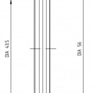 Wellendichtring 43,5-56x7mm Anhänger Shop