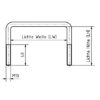 Bügelschraube M10 Lichtehöhe 95mm Anhänger Shop