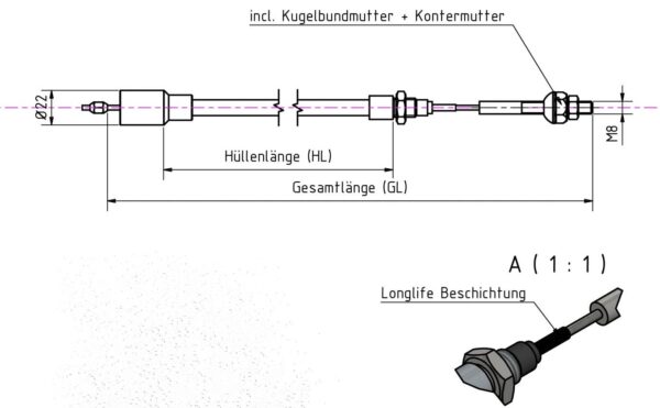 Bremsseil Longlife 530-740m Anhänger Shop