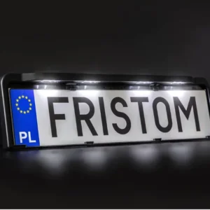 Kennzeichenhalter mit LED Beleuchtung Anhänger Shop