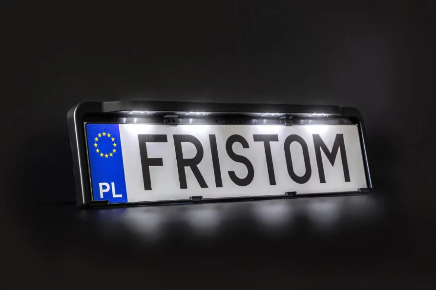 Kennzeichenhalter mit LED Beleuchtung Anhänger Shop